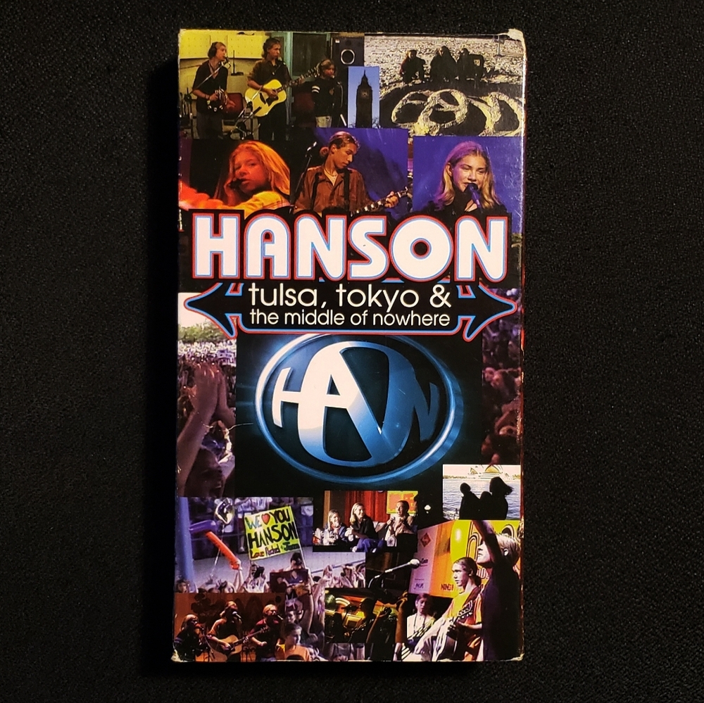 Vintage Hanson Tulsa, Tokyo & The Middle Of Nowhere VHS Video